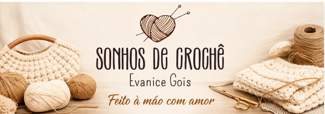 Peças de crochê artesanal